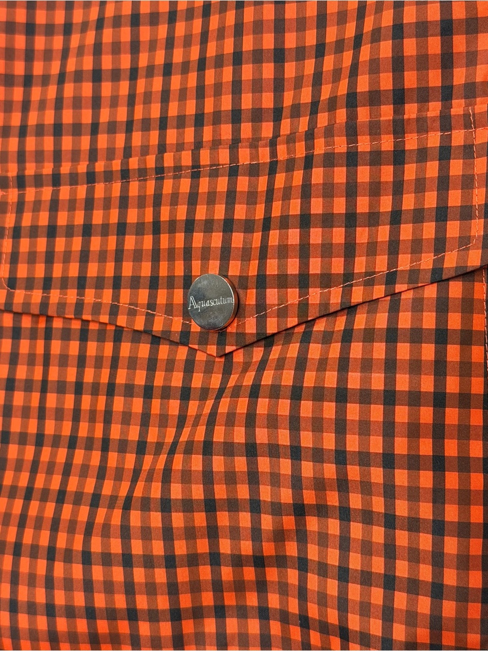 Vintage Aquascutum London Reversible Harrington Full Zip Jacket Womens 8 Orange - Picture 4 of 10